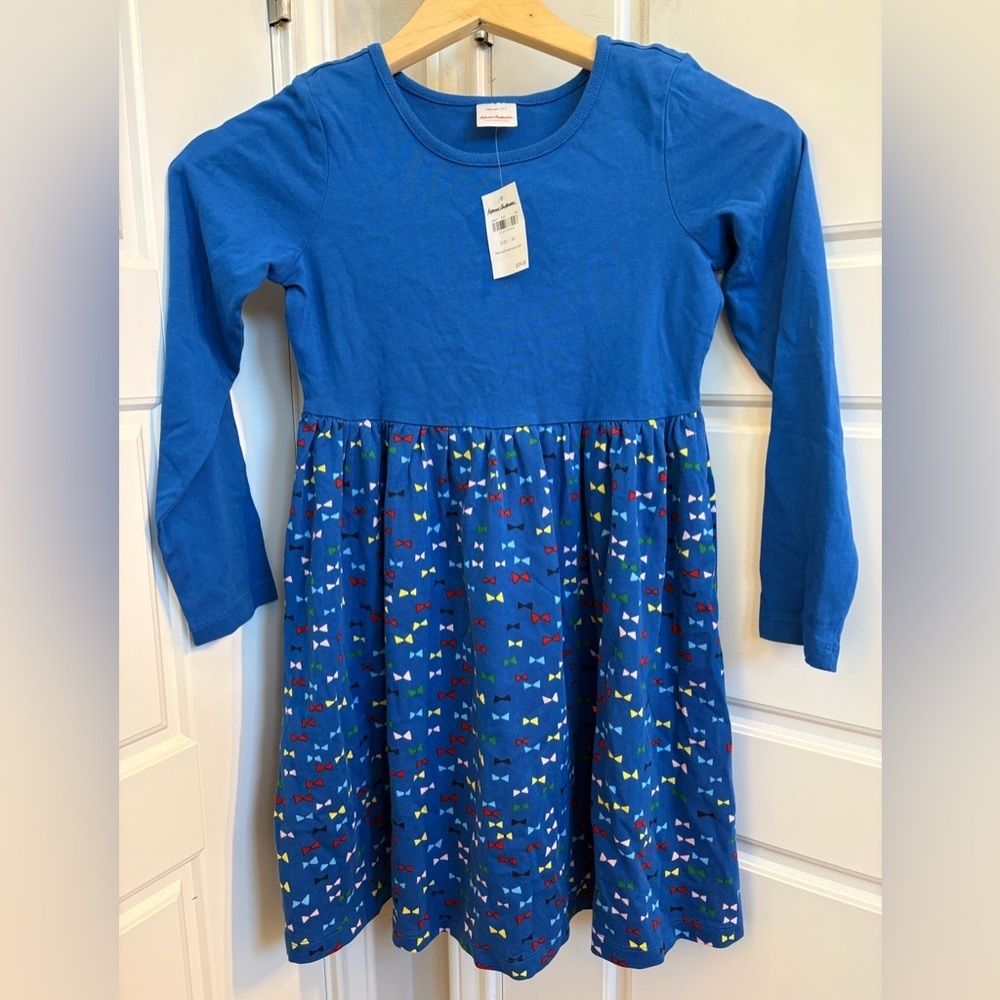 Hanna Andersson NWT Long Sleeve Skater Dress Size 8 (130)